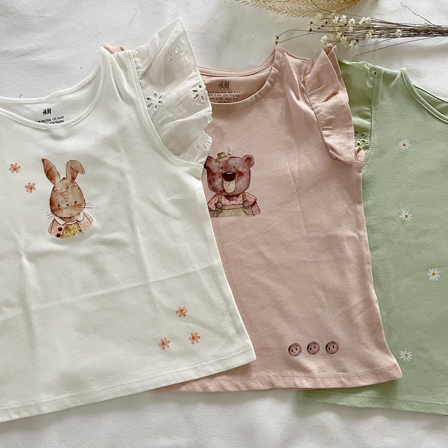 Rosa Blumen zum Aufbügeln • Bügelbilder