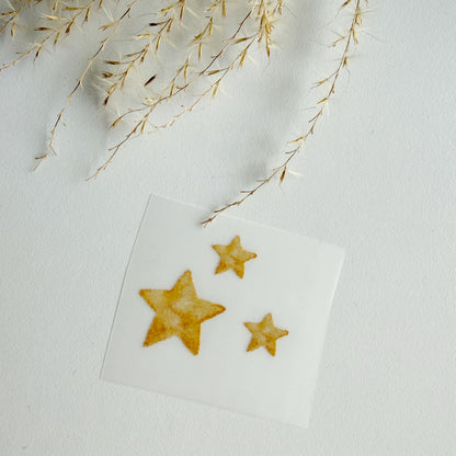 Bügelbild Sterne • Applikation für Textilien