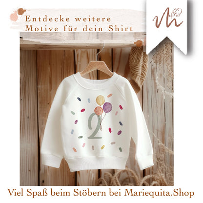 Bügelbild Konfetti • Kindergeburtstag • Bild zum Aufbügeln • Bügelpatches