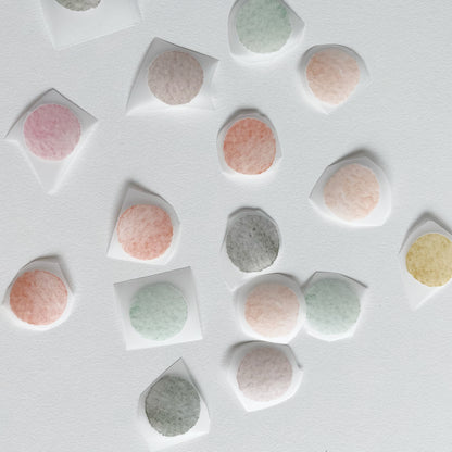 Bunte Punkte zum Aufbügeln • Applikation für Textilien