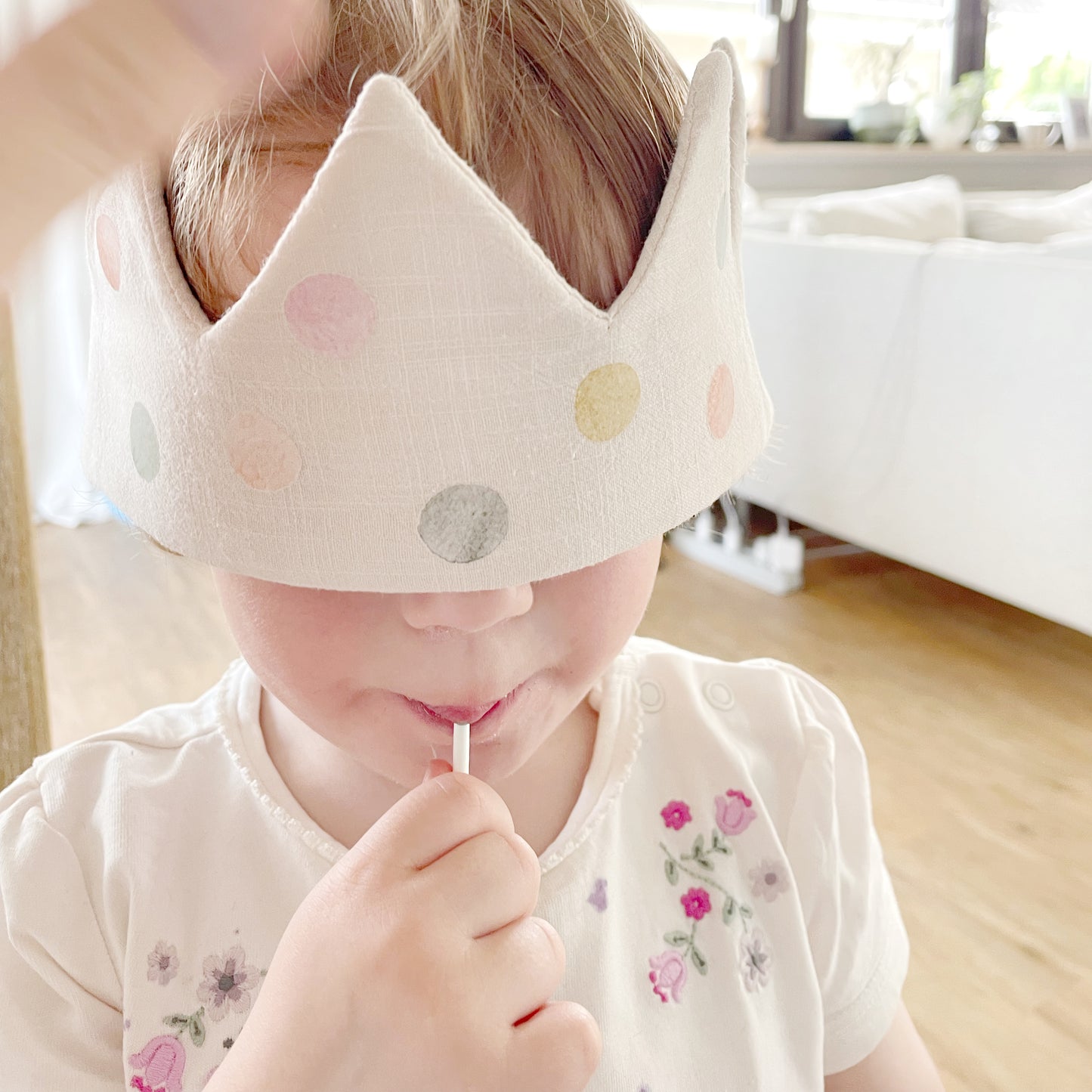 Bunte Punkte zum Aufbügeln • Applikation für Textilien