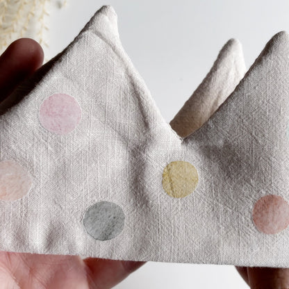 Bunte Punkte zum Aufbügeln • Applikation für Textilien