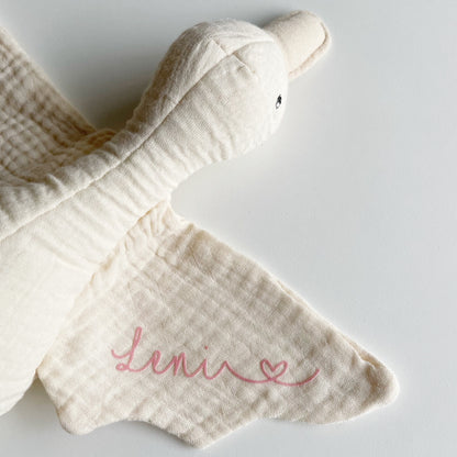 Personalisiertes Bügelbild mit Name und Herz • Schriftzug zum Aufbügeln • Bügelpatches